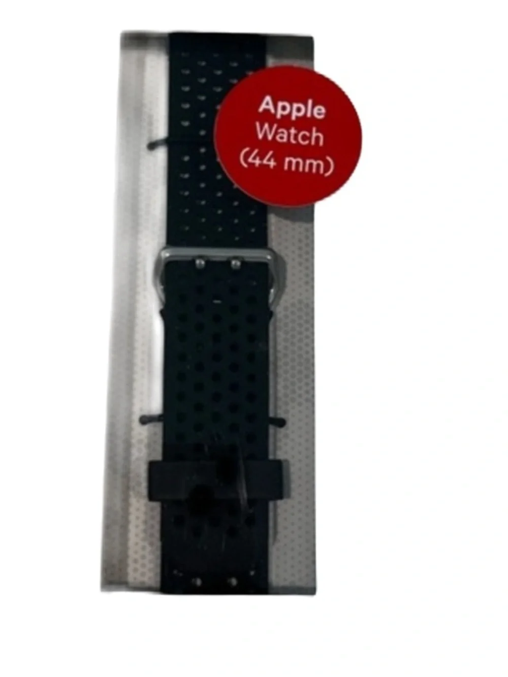 Itskins Black Silicone Sport Band for Apple Watch (44mm) NWT